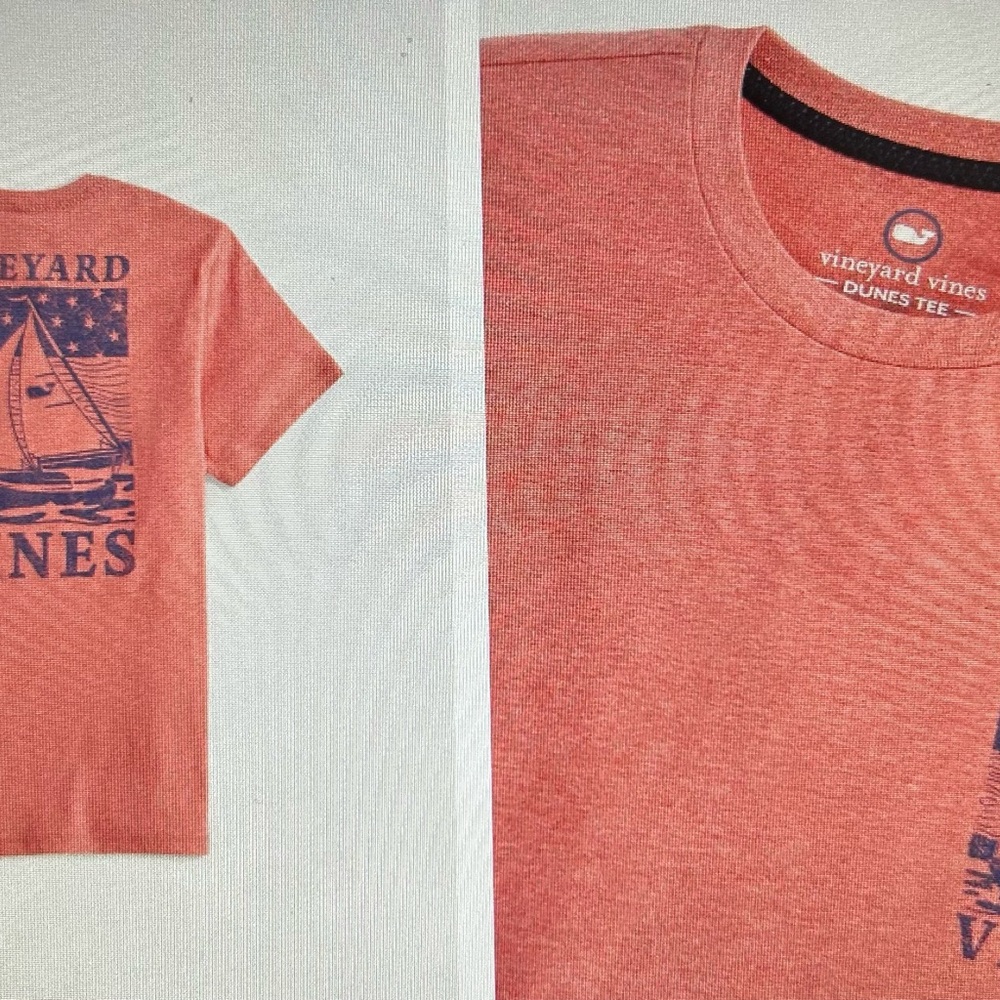 Vineyard Vine USA Sailboat Tshirt